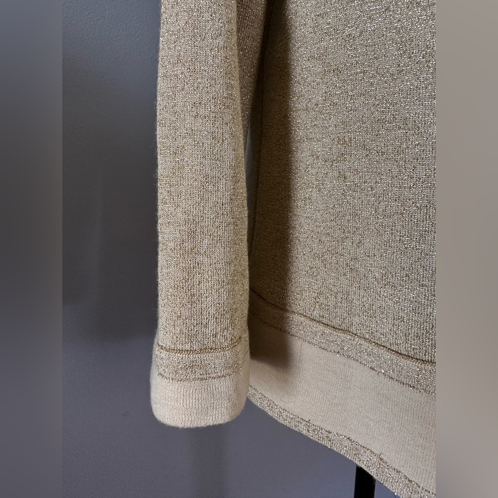 Gold Open-Front Cardigan - Picture 3 of 5